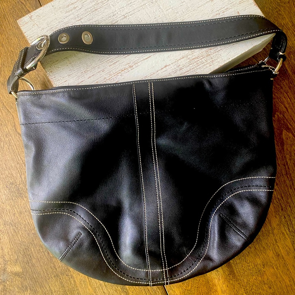 Vintage black Coach purse.